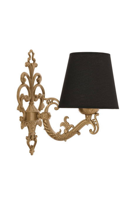 Opviq Claire Lámpara de pared - Negro y Dorado Opviq Claire Lámpara de pared - Negro y Dorado